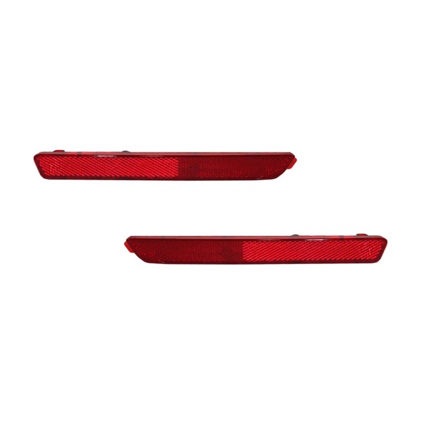 ComponentsPlus NEW REFLECTOR LIGHTS PAIR FITS MAZDA 3 SEDAN 2004-2009