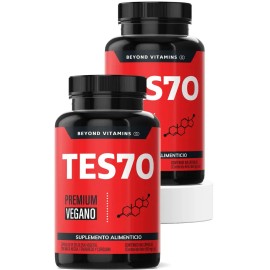 Beyond Vitamins - 2 X TES70 Vitaminas Hombres | Maca Negra Peruana, Fenogreco, Creatina, Arginina, Cúrcuma (curcumina), Zinc Y Más | Prec...