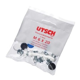 Number Plate Screw Set M6 x 20)