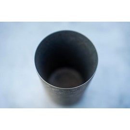 LAUGH WRINKLES x HORIE Titanium Double Tumbler, Deep Sea, 9.1 fl oz (270 ml), Comes in a Paulownia Box, Kiln Creation, Gift, Outdoor, Camping