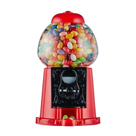 Tradeopia 9" Gumball Machine for Kids and Adults - Plastic, Old Fashioned Gumball Machine, Enjoyable Gift for Any Occasion (Gumballs Not Included)