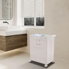 ACNAO Storage Box with Universal Wheels, Collapsible Removable Storage Organizer