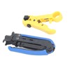 Coaxial Cable Crimping Pliers Combination Tool Adjustable Portable Coax Stripper