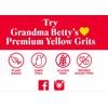 Grandma Betty's Yellow Grits, Gluten-Free, Sugar-Free, Sodium-Free, and Dairy-Free. Made
