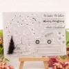arriettycraft Merry Christmas Christmas Snowflakes Tree Winter Wonderland Clear Stamps