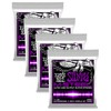 4 PACK Ernie Ball P02920 M-Steel Power Slinky Electric Guitar