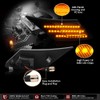 D-Lumina LED Side Marker Lights Assembly Smoked Lens Amber for