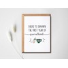 NTGifts Cheers To Surviving The First Year Of Parenthood Card
