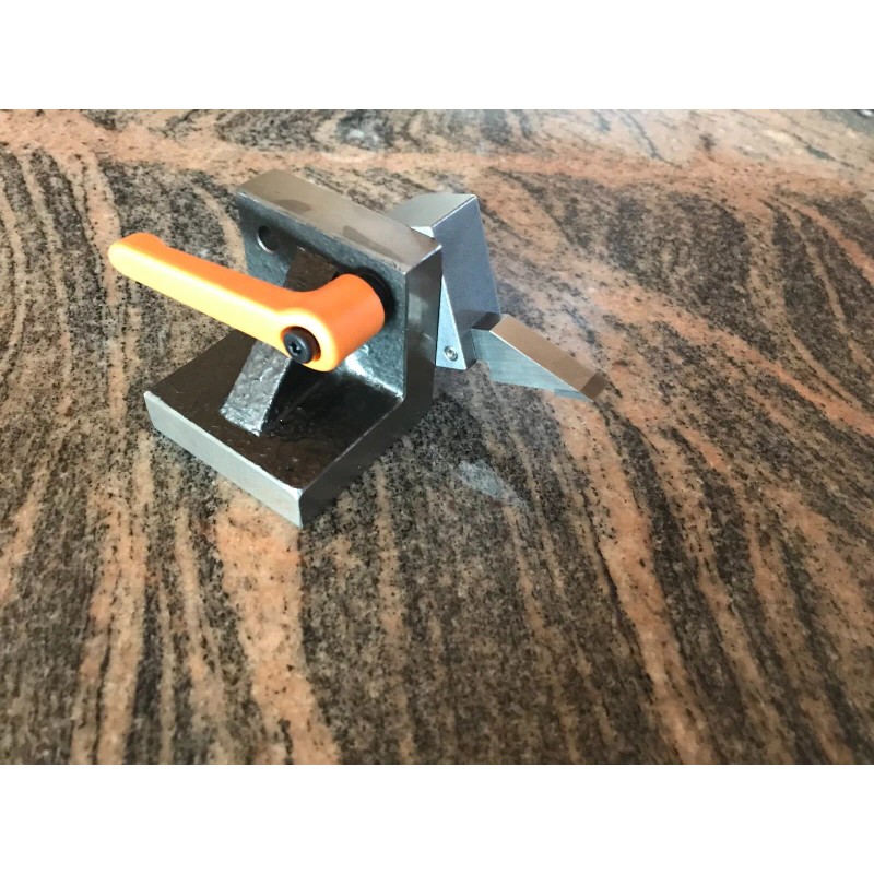 Knife Maker's Center Line Scribe, Angle Block Scribe, 2X72 Knife