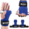 FITFIV Weight Lifting Wrist Strap, Double Leather Weightlifting Wrist Straps