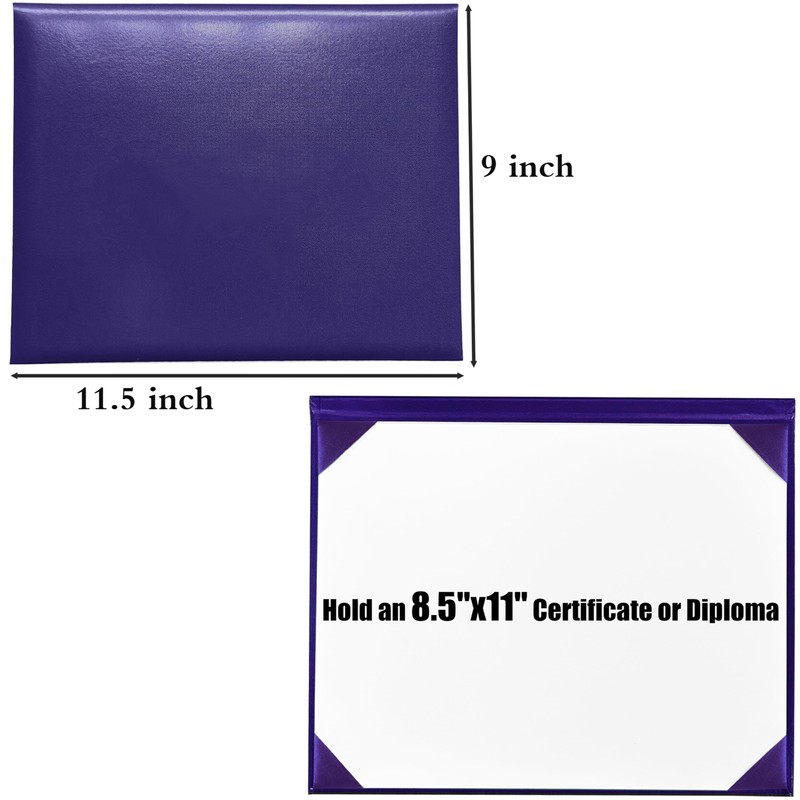 MyGradDay Smooth Diploma Holder Graduation Certificate Cover 8 1/2" x