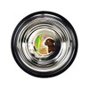 Fancy Pets Plato de Acero Inoxidable para Perro con 24