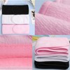 2PCS Spa Facial Headband,Pink Towel Head Band,Spa Headbands for Women,