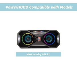PowerHOOD 18V AC/DC Adapter Compatible with Altec Lansing Mix 2.0 - Waterproof Bluetooth Speaker IMW997 IMW997-STL IMW997-BLK Portable Speaker 18VDC DC18V 18 Volt Power Supply Cord Charger Cable PSU