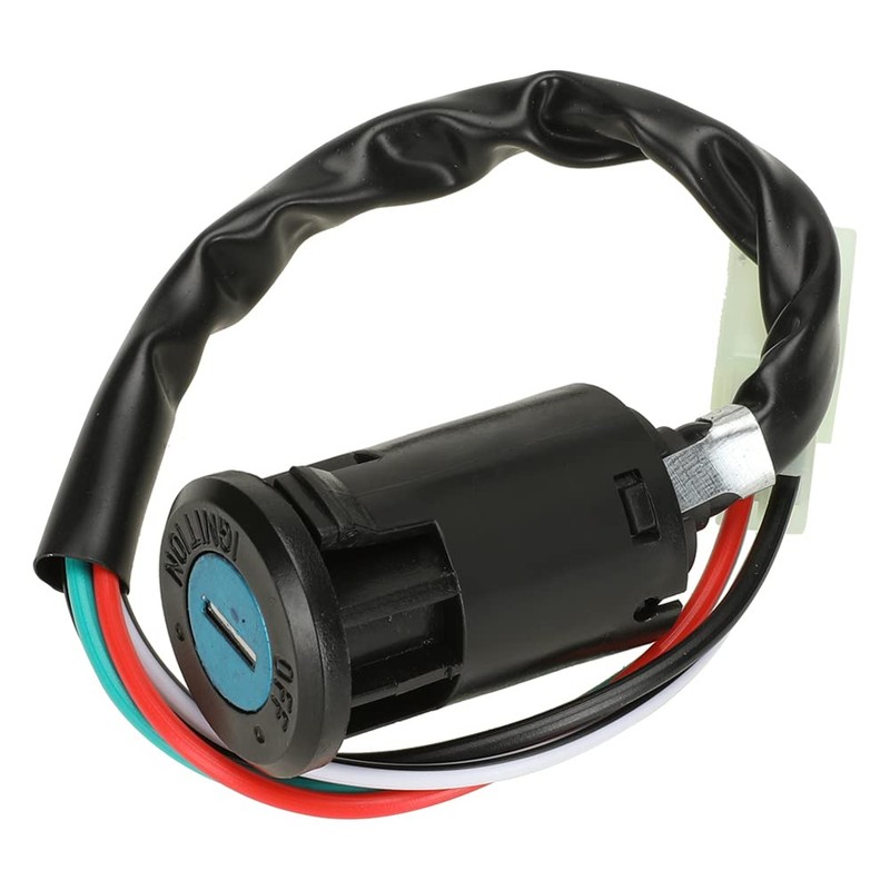 4 Pin Ignition Key Switch 4 Wire Compatible with Tao