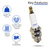 AlveyTech Z4C Spark Plug for 80cc 2-Stroke Bicycle Engine Kits