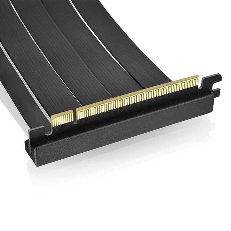 Thermaltake PCI-E 4.0 | Dual 90° Riser Cable | 130