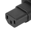 2Pcs to IEC320 C13 Power Adapter Power Cord Adapter Connector