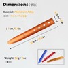 TRIWONDER U Shape Aluminum Alloy Lightweight Stake Pegs for Beach