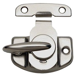 10 Pack - Designers Impressions 53621 Satin Nickel Cam-Action Window Sash Lock and Keeper