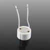 Fjiangyi 50 PCS GU10 Halogen Light Lamp Holder Wire Connector