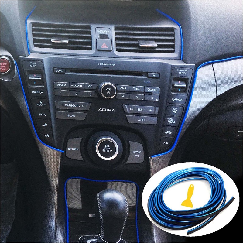 16Ft (5m) Gap Trim Strip for Car Interior Decorative Molding