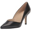 Marc Fisher Women's Tuscany Pump, Black Leather, 8