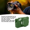 Camera Silicone Case with Removable Lens Cover Precise Cutouts Soft