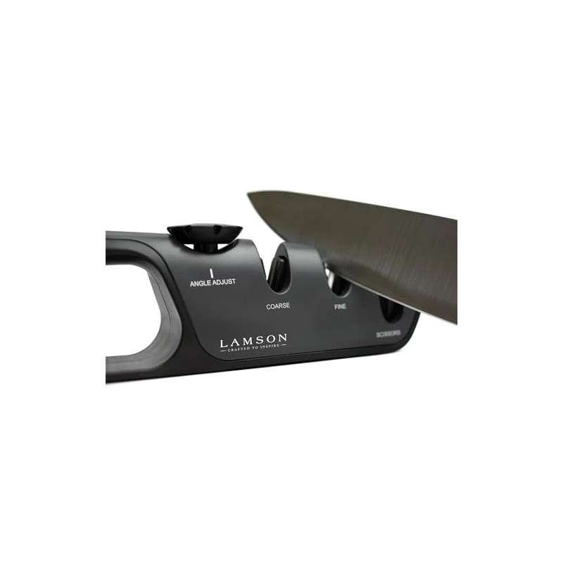 Lamson Adjustable Handheld Knife Sharpener