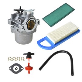 waltyotur Carburetor Replacement for Briggs Stratton Lawnmower Engines 590399 796077 21A902 21A907 21A807 21A977 21A907 21A977 21B902 21B906 21B907 21R502 21R507 21R602 21R607 21R702 21R707