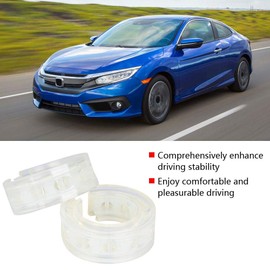 2 x Car Shock Absorber, Transparent TPU Bumper Buffer Spring Bumper Cushion (Type D)