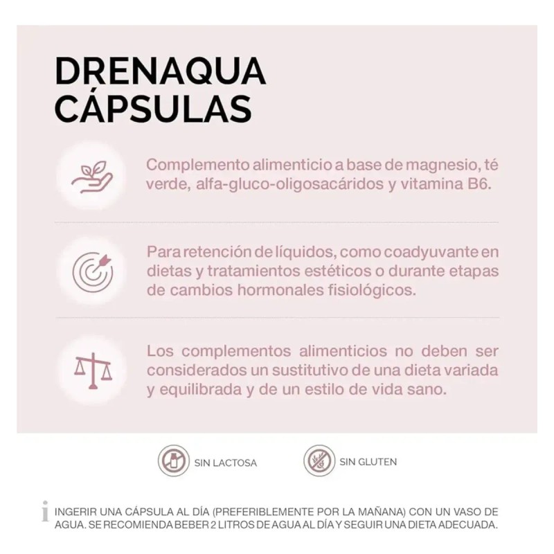 Cumlaude Lab Drenaqua Suplemento Capsulas Sabor