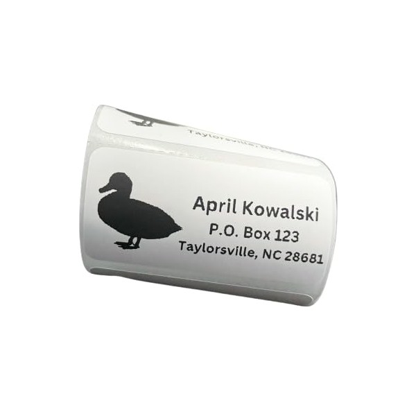 Custom Stickers, Duck Return Address Labels, Address Stickers, Several Designs,