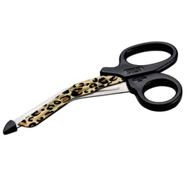 ADC 321 MiniMedicut Nurse Shears, Medical Grade, Stainless Steel with Safety Tip, 5.5" Length, Cheetah