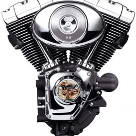 Kustom Cycle Parts Fallen Soldier American Flag Points/Timing Cover Compatible with Harley Davidson Motorcycles (Fits: Twin Cam 1999 to 2017 Motors)