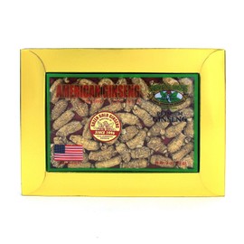 Green Gold Ginseng SKU CZ 125-3 | Short Small Roots | American Ginseng Roots from Marathon County, WI | 3oz Box, B06XC3YQ47