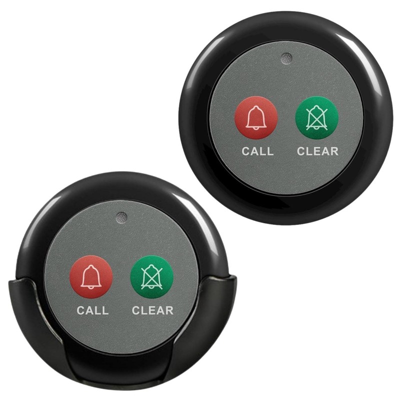 SYNLETT Wireless Call Buttons with Clear Call Dual Function for