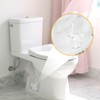 2 Pack Toilet Bolt Covers Decorative,Lovely Ceramic Elephant Shaped Toilet