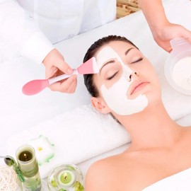 🔥 Cepillo facial 2 en 1 diler silicón limpieza y aplicación mascarillas  Vitaminas y Minerales