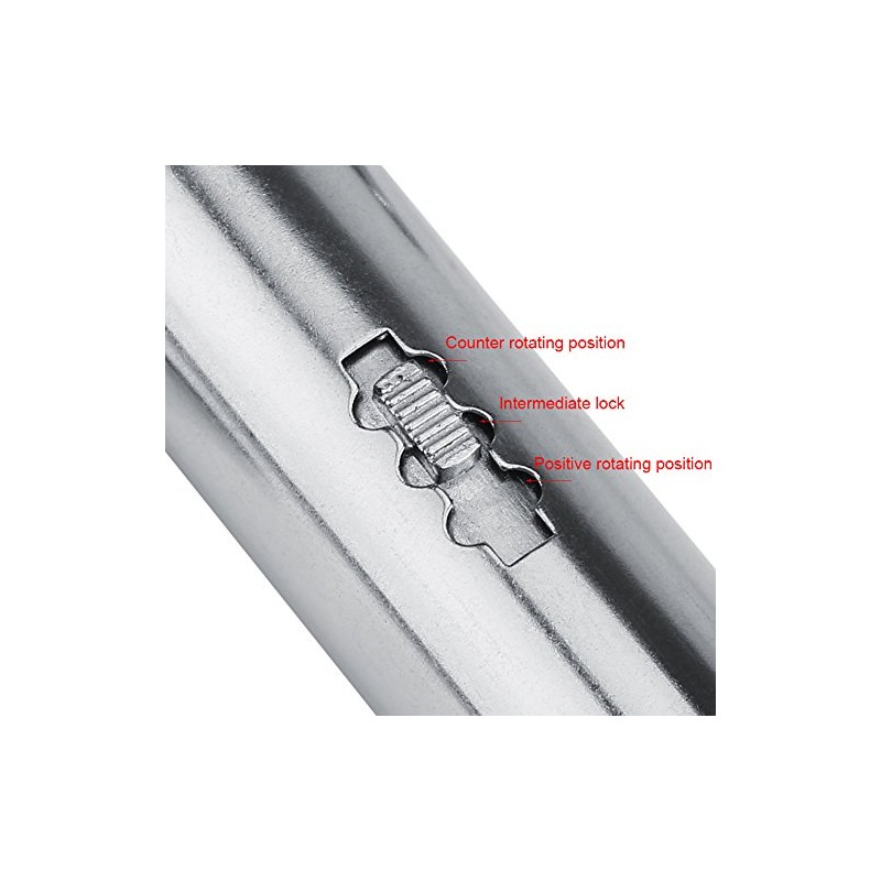 Adjustable T-Bar Handle Ratchet Tap Wrench M3-M8 & M5-M12 For