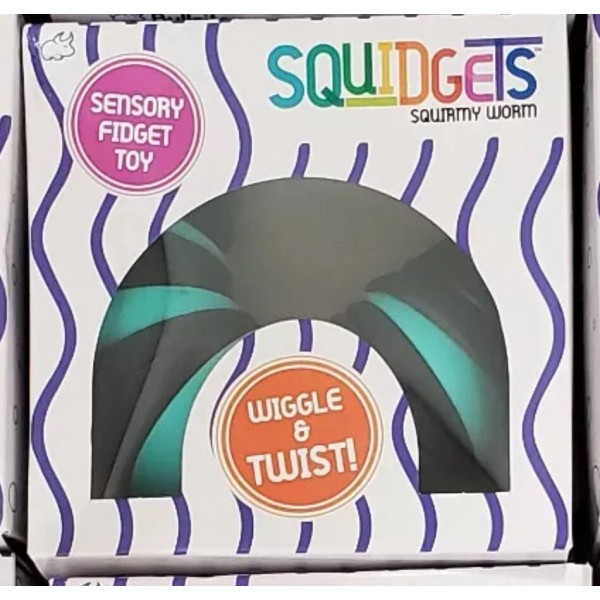 Ifiwin Squidgets Fidget Slug Toy Sensory Flexible Decompression Slug for