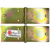 Folding Furniture Hinge Door Hinge Yellow Galvanised Hinge 150 x