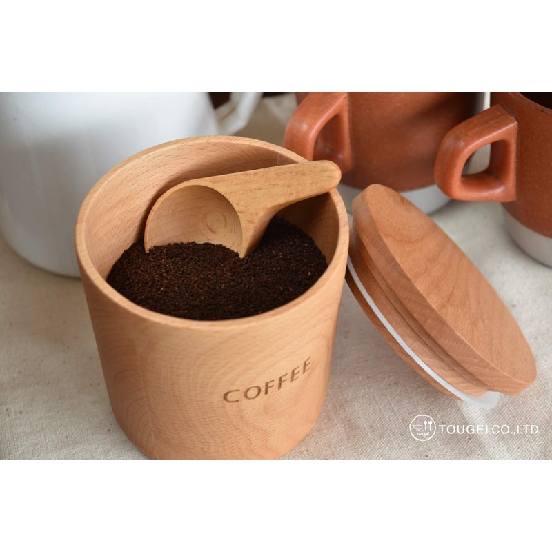 Wicker TOUGEI Coffee Measure Spoon 0.2 oz (5 g) Wooden