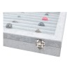 Exhivit Estuche Porta Anillos Terciopelo, Joyeria, Anillos Tam/gde