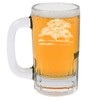 12oz Beer Mug Stein Glass Gift Oak Tree