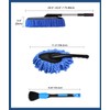 YeewayVeh Car Duster Kit, 3 Pack Car Detailing Brush Set