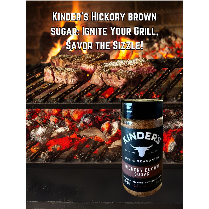 KINDER'S Hickory Brown Sugar Seasoning, 5 Oz