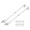 sourcing map 2Pcs Lid Support Hinges, 150N Gas Struts Soft