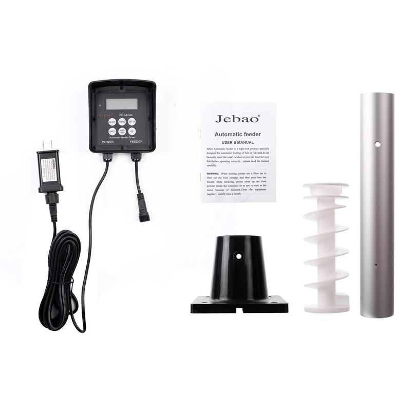 Jebao FD-85 Automatic Pond Koi Fish Feeder Pellet Dispenser 8.5-Liter