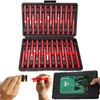 XLWJBES 41 Pcs Terminal Pin Removal Tools with Blow-Molded Case